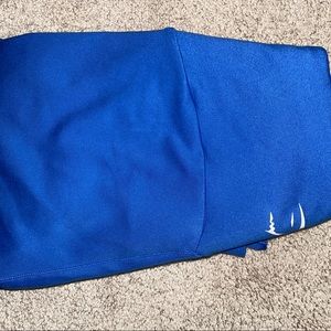 Blue gym shark leggings